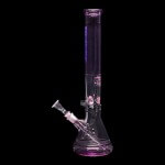 ROOR | Custom Classic 18? Beaker Bong 50x5mm ? Translucent Pink | Elevate Your Collection with Elegance