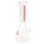 Antidote Glass | 12" Red Eye Beaker Water Pipe | Smooth Hits, Cool Smoke, Exceptional Quality