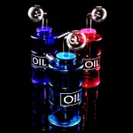 420º Below | Colored Glass Barrel Oil Burner Rig - Made in USA | Brighten Up Your Sessions with Vibrant Style