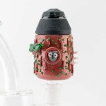 Empire Glassworks Hootie the Owl Puffco Proxy Attachment - 14mm | Elevate Your Puffco Experience with Artistic Flair