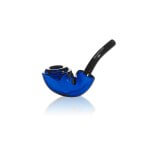 Grav Rocker Sherlock Hand Pipe - Blue | A Masterpiece for Your Smoking Sessions