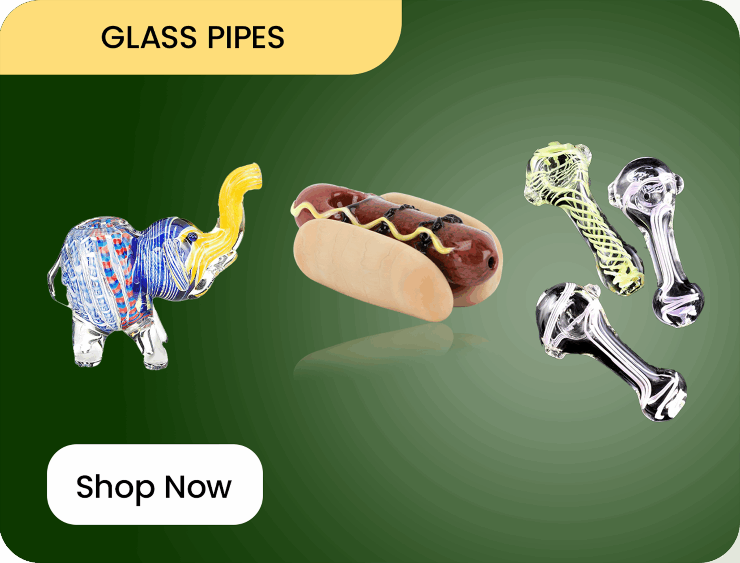 Glass hand pipes (1)
